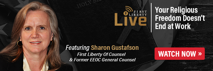 First Liberty Insider | Sharon Gustofson Live!