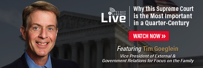 First Liberty Insider| Live! with Tim Goeglein