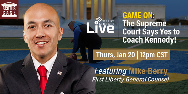 Mike and Coach Joe | First Liberty Live!