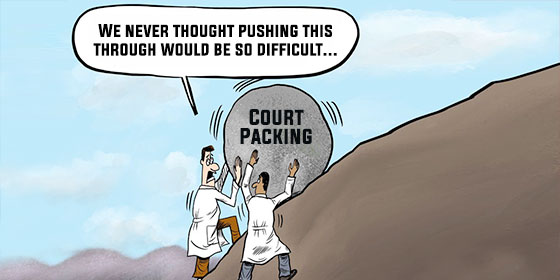 Court Packing Comic | First Liberty