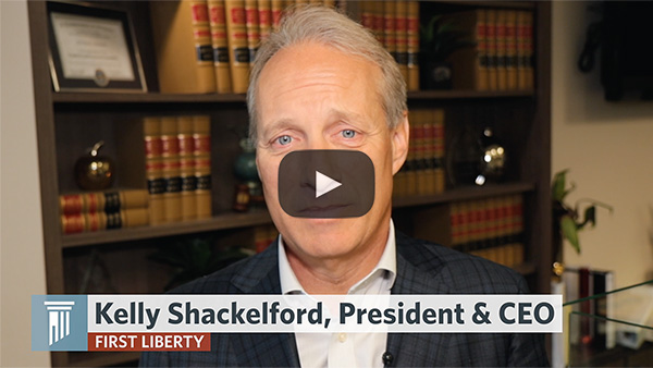 Watch Now | Kelly Shackelford - April 1st Update | First Liberty